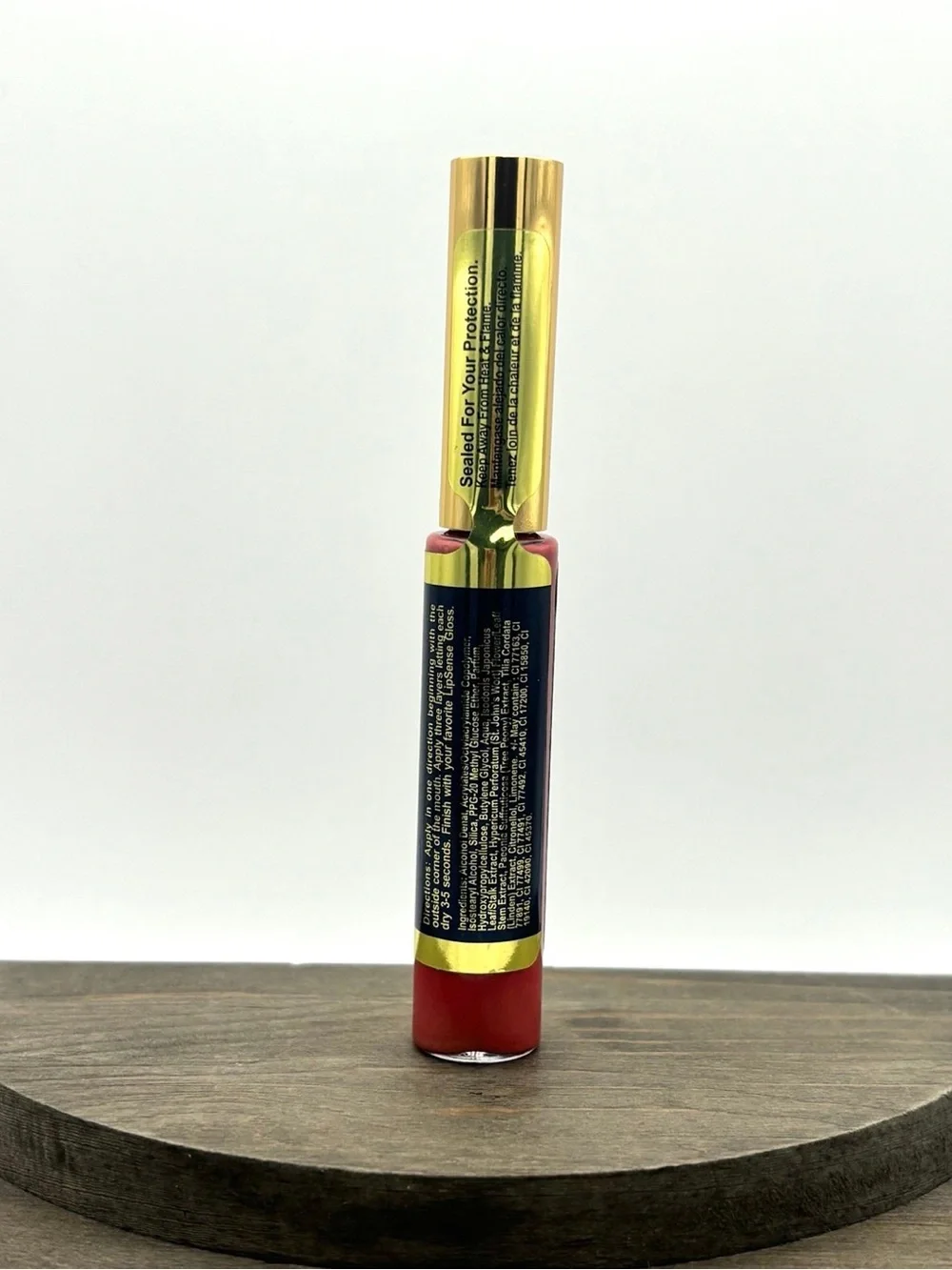 Lipsense Honey Rose NEW Sheer Warm Pink Gold Frost Long Lasting Liquid Lipstick